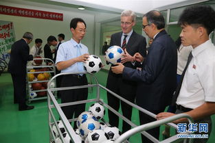 驻朝鲜使团和国际机构代表参观平壤体育器材工厂和金杯体育人综合食品厂 图 4